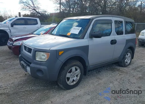 2003 Honda Element Ex from USA, damaged, VIN 5J6YH285X3L032068